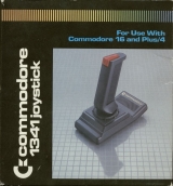 Manette de jeu Commodore 1341 Joystick complète dans sa boîte (DB9)