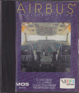 Airbus simulateur de vol, par Vifi Nathan sous la direction de Bernard Laur pour Thomson TO7 TO7-70 (cartouche)