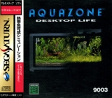 AquaZone Desktop Life, de 9003 Inc. pour SEGA Saturn (simulation d\'aquarium en version japonaise NTSC)