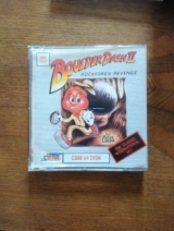 BoulderDash II Rockford\'s Revenge, par Peter Liepa. First Star Software en version disquette pour Commodore CBM64