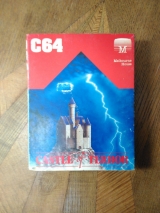 Castle of terror de Melbourne house en version cassette pour Commodore 64 (1984)