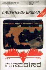 Caverns of Eriban de Firebird (1985) pour Commodore 64 (version cassette)