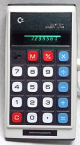 Calculatrice Commodore GL-976M (vers 1975)