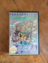 Congo Bongo, de US Gold et SEGA pour Commodore 64 (1985, version cassette)