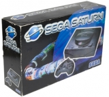 Console de jeu Sega Saturn PAL (boutons ovales) en boîte d\'origine