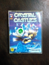 Crystal Castles. Diamond Plateaus in Space. Jeu en cassette pour Commodore C64 C128