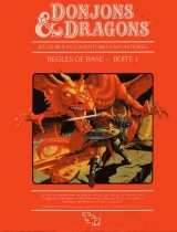 Donjons et Dragons règles de base. Boîte 1. En Français.