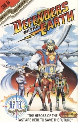 Defenders of the Earth, de Hi-Tec Software (1990) pour Commodore 64 (version cassette)