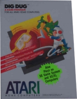 Dig Dug pour Atari 400/600/800/1200/130 XL/XE (version cartouche)