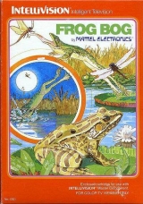 Frog bog de Mattel (1983). Jeu en cartouche pour console Intellivision