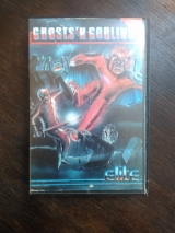 Ghost\'n Goblins pour Commodore C64 128, une adaptation de l\'arcade de Capcom par Elite Ltd (cassette)