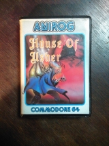 House of Usher par Anirog Software en cassette pour Commodore C64