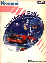 Hyper Rallye de Konami (1985) pour MSX (cartouche ROM)