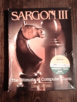 Sargon III de Hayden Software (Compatible Apple II, II plus, IIe, IIc et IBM PC)