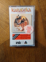 Karateka de Broderbund Software / Ariolasoft pour Commodore 64 / 128 (version cassette)