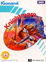 Knightmare de Konami pour MSX (complet en cartouche ROM)