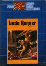 Lode Runner pour Atari 800XL/65XE/130XE/XEGS (édition en cartouche de 1987)