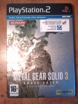 Metal Gear Solid 3: Snake eater, de Sony pour PlayStation 2 / PS2 (édition limitée boîtier métal en version PAL FR)