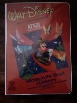 Mickey in the great Outdoors pour Atari 400/800 (complet en version cassette)