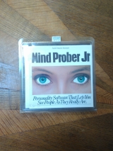 Mind Prober Jr, programme en disquette pour Apple II. Analyse psychologique