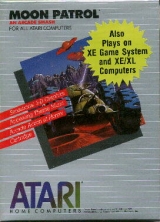 Moon Patrol d\'Atari pour Atari 600/800 XL/XE et XE Games System