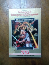 Pool of Radiance de SSI pour Commodore 64 (version disquette originale US)