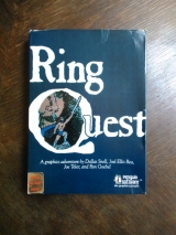 Ring Quest jeu d\'aventure graphique pour Apple II (disquette Penguin Software)