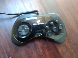 Contrôleur d\'origine SEGA pour console de jeux Saturn 2 PAL NTSC couleur noire (compatible tous modèles)