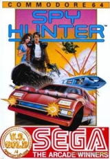 Spy Hunter, de Bally Midway / SEGA pour Commodore 64 (1983, version cassette)