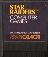 Star Raiders d\'Atari pour ordinateurs 400/600/800/1200 XL/XE (cartouche seule)