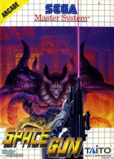 Space Gun de Taito pour SEGA Master System (version complète européenne PAL)