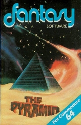 The Pyramid, de Fantasy Software (1984) pour Commodore 64 (version cassette)