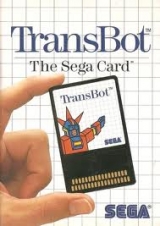 Transbot en version Sega Card pour Master System PAL européenne. Rare.