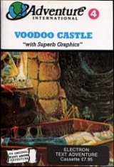 An original Scott Adams\' Adventure: Voodoo Castle, complet en version originale cassette pour Commodore 64