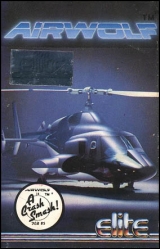 Airwolf d\'Elite (1984) pour Sinclair ZX Spectrum (cassette)