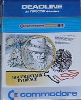 Deadline d\'Infocom / Commodore (1984) pour Commodore 64 / 128 (disquette)