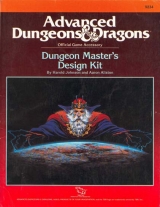 9234 Dungeon Master\'s Design Kit by Harold Johnson and Aaron Allston. TSR Inc., 1988