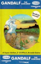 Gandalf the Sorcerer de Tymac Software (1984) pour Commodore 64 (cassette)