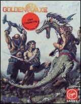 Golden Axe de Sega (1990) pour Commodore 64 (cassette)