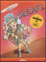 H.E.R.O. (Hero) d\'Activision (1984) pour Sinclair ZX Spectrum (cassette)