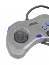 Contrôleur d\'origine SEGA pour console de jeux Saturn 2 NTSC japonaise couleur grise (compatible tous modèles)