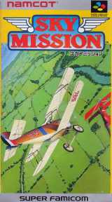 Sky Mission de Namco Namcot pour Nintendo Super Famicom (version japonaise)
