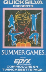 Summer Games de Quicksilva / Epyx pour Commodore 64/128 (disquette)