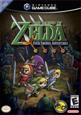 The Legend of Zelda: Four swords adventure de Nintendo pour GameCube (jeu complet en version PAL FR)