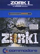Zork I: The Great Underground Empire d\'Infocom pour Commodore 64 (disquette)