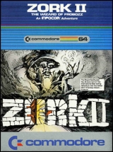 Zork II: The Wizard of Frobozz d\'Infocom pour Commodore 64 (disquette)