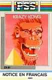 Krazy Kong de PSS pour ZX81 1K (cassette)