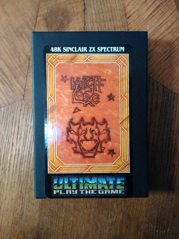 Knight Lore d'Ultimate Play The Game (1985) pour Sinclair ZX Spectrum (cassette)