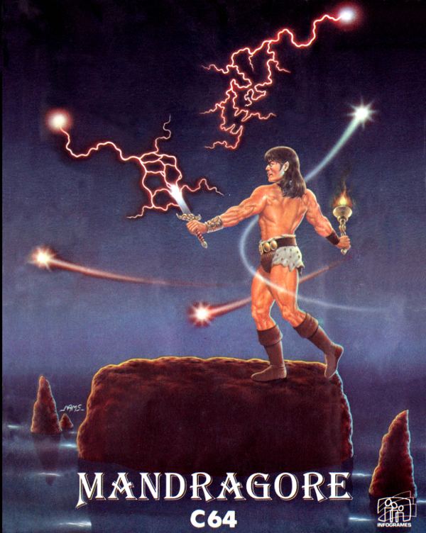 Mandragore d'Infogrames (1985) pour Commodore 64 (complet en version disquette FR) Mandragore d'Infogrames (1985) pour Commodore 64 (complet en version disquette FR)